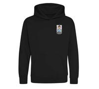 Thibaut Courtois World Cup Sticker Kids Hoodie - Black / 7-8 years