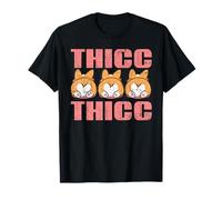 Thicc thicc Corgi Butt Funny Corgi Lover Pembroke Welsh T-Shirt