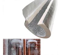 Thick 15mm 20mm Foam Pipe Insulation with Aluminum Foil,Thickness,for Water and Air Conditioning Copper Winter,AC Unit,Guitar Stands,ID 32/34/43/52/65/76/90/114mm(170mm ID x 20mm Thick x 0.95m)