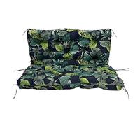 Thick 4" Outdoor Swing Cushs 2-3 Seat Replacement Bench Pad with Ties Comfy Loveseat Cushs for Patio Porch Garden Backyard Fur