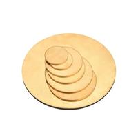 Thick 4mm 5mm 6mm H62 Brass Disc Circle Blank Plate Flat Sheet Round Dia 10mm-300mm for DIY Crafts, Electrical, Repairs, Industry(5x65 (1pcs))