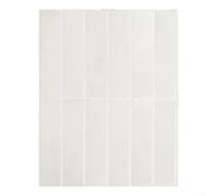 Thick ABS Wall Decal Backsplash Tiles 2.5mm Waterproof Sticker for Kitchen Bathroom Quick Install Green 10 Units(YJC0203)