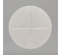 Thick Altar Bread Hosts - White 2 3/4'', Pack of 50 | Premium Communion Wafers for Church Services and Religious Ceremonies