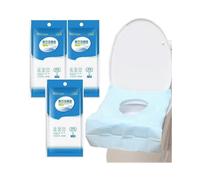 Thick and durable disposable paper, waterproof antibacterial toilet seat covers, essential for travel, offices, children, etc.