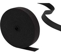 Thick Black Elastic Bands for Sewing SEWAK Waistband 50mm 5 Meters 2 inch Wide Roll of Elastic, Dressmaking, Headbands, Trouser, Wig Band and DIY Craft (Black - 50MM - 5M)