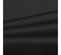 THICK BLACK FIRE RESISTANT RETARDANT FAUX ARTIFICIAL LEATHER LEATHERETTE UPHOLSTERY VINYL FABRIC PER METRE X 137 CM WIDTH