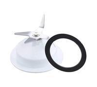 Thick Blades/O Ring Gasket, Compatible for KitchenAid, KSB5 KSB52 KSBGCB 9704291 Blender Juicer Replacement 4 - Blade Precise Crushing