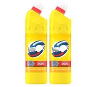 Thick Bleach Toilet Cleaner 750ml Citrus Fresh 2 Pack - Unstoppable Strength to Multi Purpose Toilet & Bathroom Cleaner Helps Remove Dirt Stains & Odours for Household Cleaning