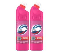 Thick Bleach Toilet Cleaner 750ml Pink Power 2 Pack - Unstoppable Strength to Multi Purpose Toilet & Bathroom Cleaner Helps Remove Dirt Stains & Odours for Household Cleaning