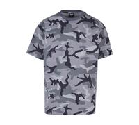 Thick camouflage T-shirt Urban Classics Oversize Noir M