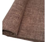Thick Canvas Upholstery Fabric, Faux Linen Material, for Couch Chair Car Seat Cover Repair (Coffee, 3 Yard (57x 108 inch))