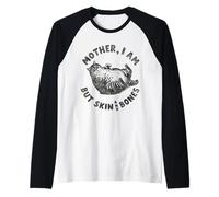 Thick Cats Meme Mother Raglan Baseball Tee
