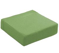 Thick Chair Cushions Soft Seat Pads for Indoor & Outdoor Use Non Slip Garden Chair Cushions 55x55x8 cm Green Perfect for Office & Patio Suitable for 40/45/50 cm Chairs