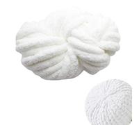Thick Chenille Yarn | Chunky Yarn for Blanket - Soft Accessory for Carpets Scarves Crochet Home