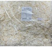 Thick Chipped Desiccated Coconut 1 kg - Medium Cut White Flakes - by Parkers Foodservice