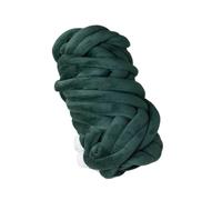 Thick Chunky Yarn Chunky Yarn for Knitting Thick Giant Bulky Jumbo Roving for Crocheting Crafting for Knit(Deep Green)