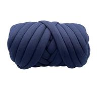 Thick Chunky Yarn Hand Knitting Spin Coarse Thread DIY Pet Nest Thick Chunky Yarn Cotton Wool Tube Crochet for Knit(250g Navy Blue)