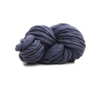 Thick Chunky Yarn Super Thick Felt Wool Roving Yarn Cheap Chunky DIY Knitting Blanket Spin for Knit(Blue)