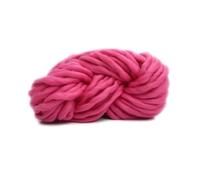 Thick Chunky Yarn Super Thick Felt Wool Roving Yarn Cheap Chunky DIY Knitting Blanket Spin for Rug(Pink)