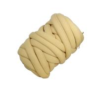 Thick Chunky Yarn Thick Chunky Yarn Cored Cotton Wool Tube for DIY Blanket Hat Bulky Arm Roving for Craft(Khaki)
