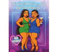 Thick Club Baddies: A bold collection of confident, curvy, nightlife-inspired baddie illustrations featuring long flowing hair, glamorous club fashion, and high-energy city vibes. (Thick & Curvy)