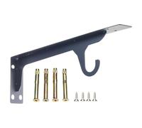 Thick Cold Roll Steel Shelf Brackets Wall Mounted 90 Degree Adjustable Brackets for Organizing Garage Cabinets Closets Triangular Shelf Brackets