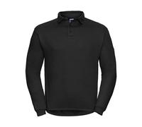 Thick collar sweatshirt Russell Athletic Noir 3XL
