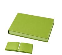 Thick Colour Block Notebook A5 Hardcover Journal with Plain Sheets