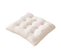 Thick Comfortable Chair Layer for Winter Warmth and Strong Checkerboard Pattern Sewing Office Home Thick Winter Luxury Chair Cushion