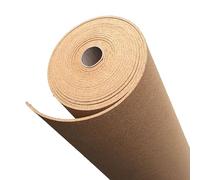 Thick Cork Roll for Office & Home 8mm Bulletins & Shelf Liner Easy to Cut 0.9mx2.5m (3ftx8.2ft) Ideal DIY Supplies for School & nization Brown