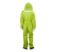 Thick Cotton Green Bee-proof Suit One-piece Spacesuit Beekeeping Bee Protective Suit ,Full Protection(XXL)