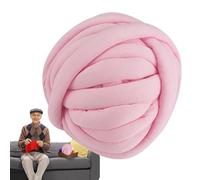 Thick Cotton Yarn - 40 Feet Jumbo Roll for Arm Knitting, Thick Polyester Cotton Yarn | for Pet House Making Blankets Doormats Cushion