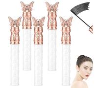 Thick Curling Long-lasting Mascara, Waterproof Sweat-proof Lengthening Non-smudged, Waterproof Sweat-Proof & Long-Lasting Mascara, Dramatic Lashes (5pcs)