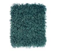 Thick Curly Faux Fur Fabric Sherpa Fleece Fabric for Lambskin Thermal Lined Material Sewing DIY Craft Material Blanket Hat Coats(Size:38 * 43cm,Color:Dark Green)
