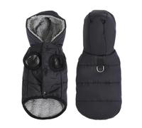 Thick Dog Jacket water resistant Coat | Full Belly Coverage, Quick Snap Closure, Cold/rain/snow Walk Use
