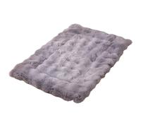 Thick Dog Pad Reversible Insulation PP Cotton Four Seasons Comfortable Pad Blanket Pet Sleeping Cushion Soft Plush Dog Bed