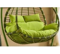 Thick Double Seater Hanging Chair CushionReplacement for Indoor/Outdoor Egg SwingWashable & Reusable Hammock Cushion for Ultimate Comfort