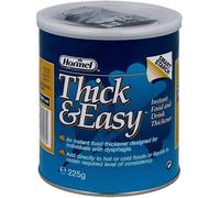 HORMEL THICK & EASY - INSTANT THICKENER POWDER FOR DYSPHAGIC DIETS 225G X3 TINS