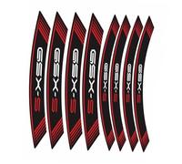 Thick Edge Outer Rim Bed Sticker Stripe Wheel Decals for GSXS GSX-S 125 750 950 1000 1000F 1000GT 8S