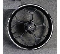 Thick Edge Outer Rim Sticker Stripe Wheel Decals for REPSOL HRC CBR250RR CBR400RR CBR600RR CBR1000RR Wheel hub Sticker(Color2)