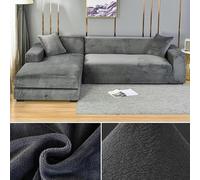 Thick Elastic Sofa Cover for 1 4 Seater Couches Slipcover Protector for Living Room Fits 90 140cm Sofas Stretchable Easy to Clean Corner Protect