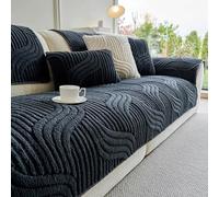 Thick Faux Rabbit Fur Sofa Covers Warm Soft Shaggy Sofa Slipcovers Fluffy Plush Couch Covers Non Slip Winter Furniture Protector