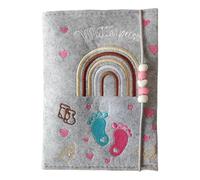 Thick Felt Pregnancy Certificate Case Comes Check Images Organiser Pocket for Hospital and Insurance Document Felt Pregnancy Document Cover