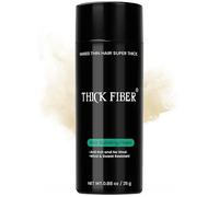 THICK FIBER Hair Building Fibres (Pack of 1, LIGHT BLONDE) Hair Fibres for Thinning Hair | Hair Powder for Thin Hair 25g Bottle | Make Hair Look Thicker in Seconds with hair filler | for Women & Men