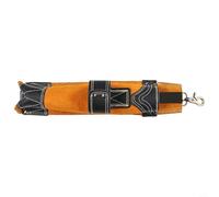 Thick Flame Resistant Leather Welding Rod Pouch with Microfiber Leather Base, Rivet Reinforced Opening and Bottom for 350 mm Electrodes and Field Use