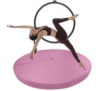 Thick Foldable Crash Mat for Pole Dancing & Aerial Hoops, Safety Foam Pad for Home, Gym, Studio Use