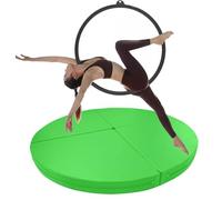 Thick Foldable Crash Mat for Pole Dancing & Aerial Hoops, Safety Foam Pad for Home, Gym, Studio Use
