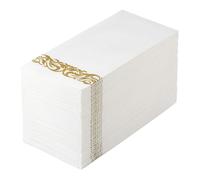 Thick Folded Disposable Napkins 100Pcs Paper Guest Towels for Banquets