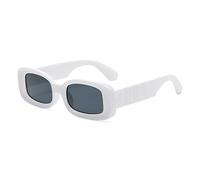 Thick Frame Square Vacation Beach Woman Photo Trend Fashion Sunglasses (Color : C, Size : 1)(E)