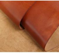 Thick Full Grain Tooling Leather Square Tan Color Shine Crafts Workshop Crafting DIY Leather Suplies